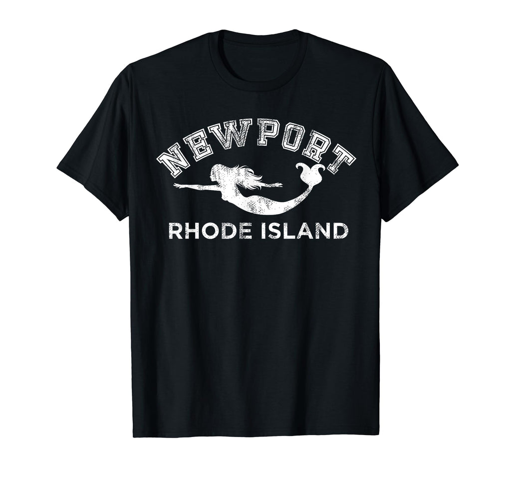 Newport Rhode Island Ri Mermaid T-Shirt - Graphic Print Men Women - T-Shirt, Sweatshirt, Hoodie
