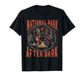 National Park After Dark Funny Camping T-Shirt - Minimalist Print Men Women - T-Shirt, Sweatshirt, Hoodie