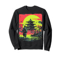 Japanese Aesthetic Y2K Samurai 13 Sweatshirt - Unique Graphic Men Women - T-Shirt, Sweatshirt, Hoodie