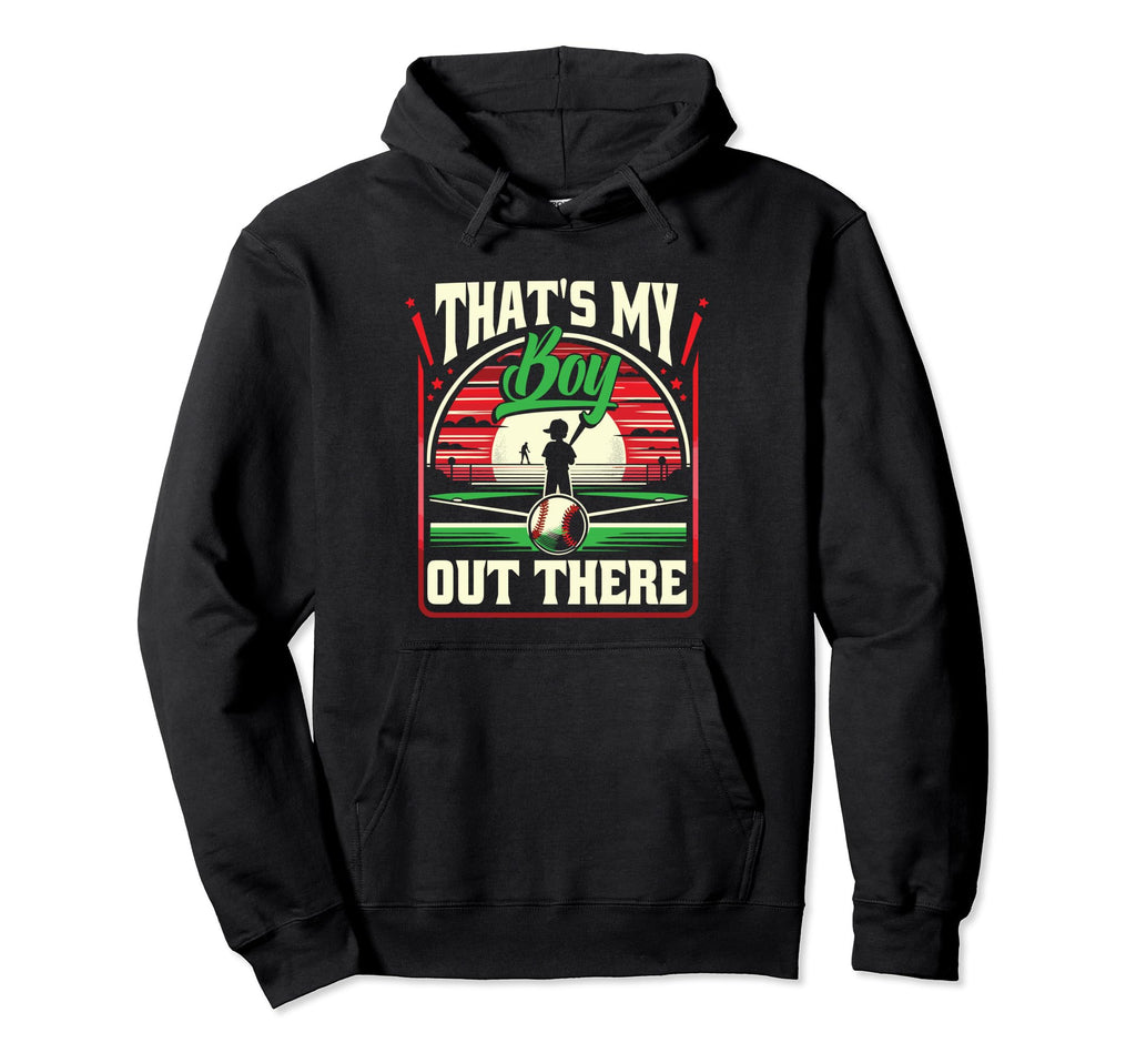 Baseball Dad Hoodie - Unique Graphic Men Women - T-Shirt, Sweatshirt, Hoodie