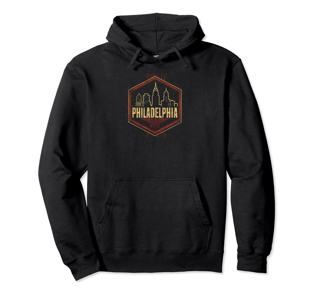 Philadelphia Grit 90S Grunge Hoodie - Streetwear Style Men Women - T-Shirt, Sweatshirt, Hoodie