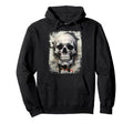 Aesthetic Streetwear Skull Hoodie - Trendy Graphic for Adults - T-Shirt, Sweatshirt, Hoodie