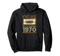 55Th Birthday November 1970 Cassette Hoodie - Fun Novelty Design Unisex - T-Shirt, Sweatshirt, Hoodie