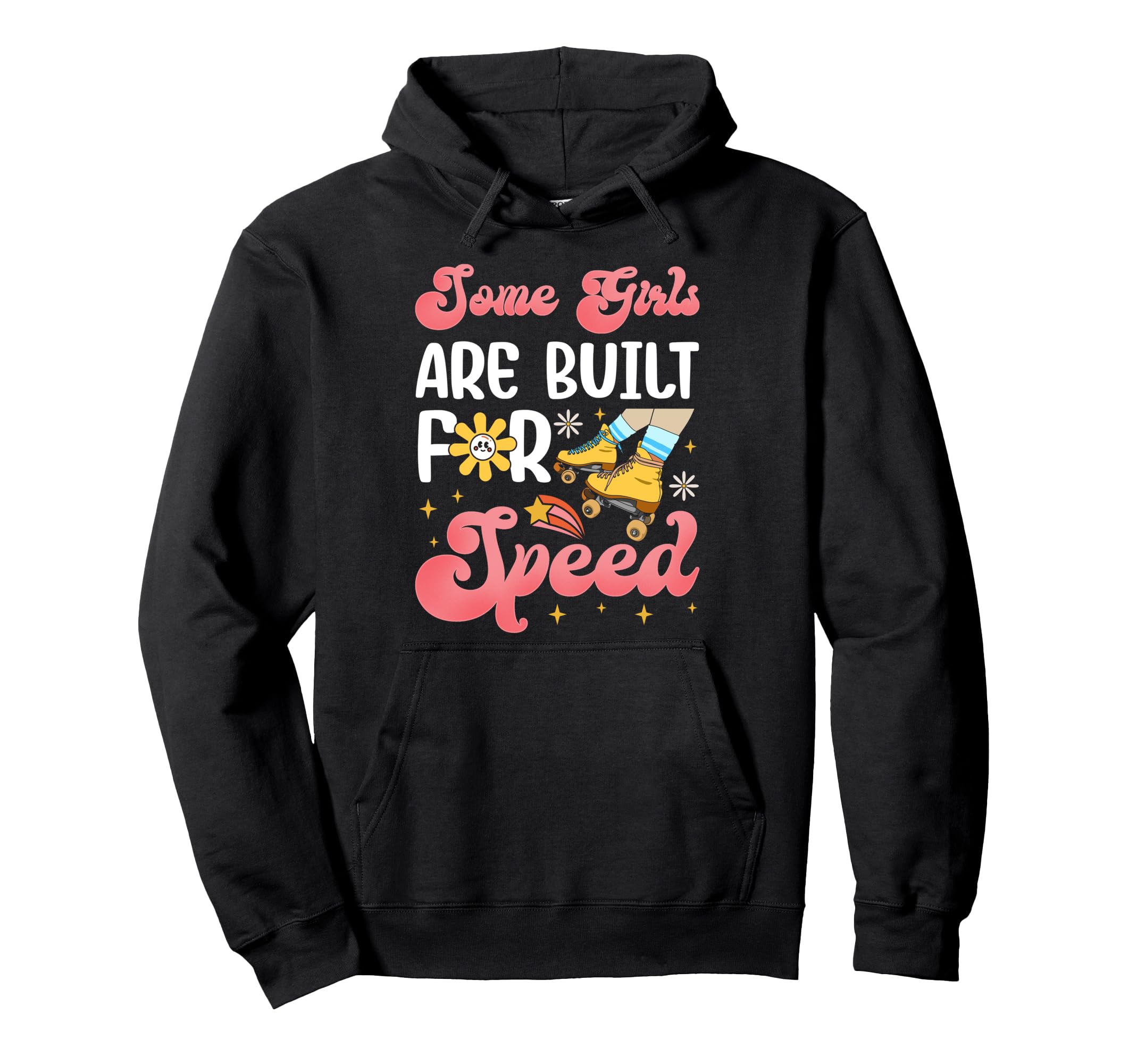Roller Skating Skate 1970S Some Are Hoodie - Fun Novelty Design Men Women - T-Shirt, Sweatshirt, Hoodie
