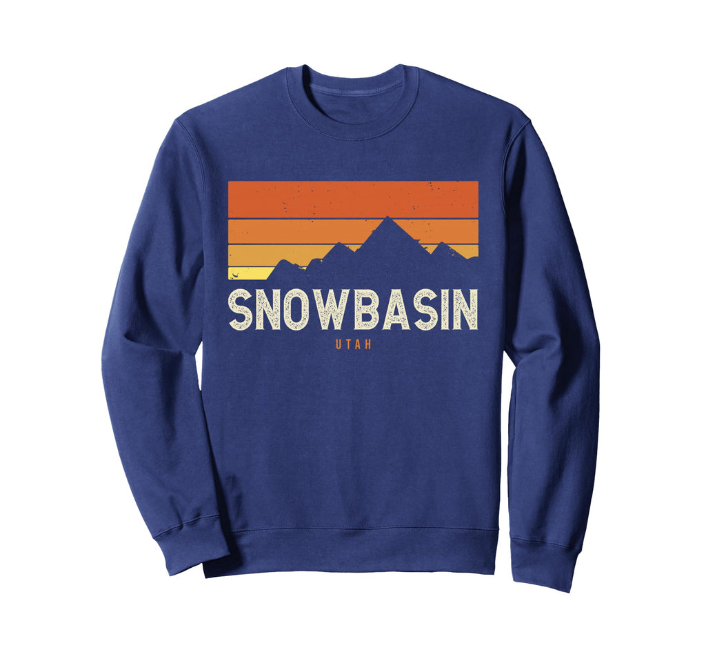 Snowbasin Utah Mountains Hiking Sweatshirt - Trendy Graphic for Adults - T-Shirt, Sweatshirt, Hoodie