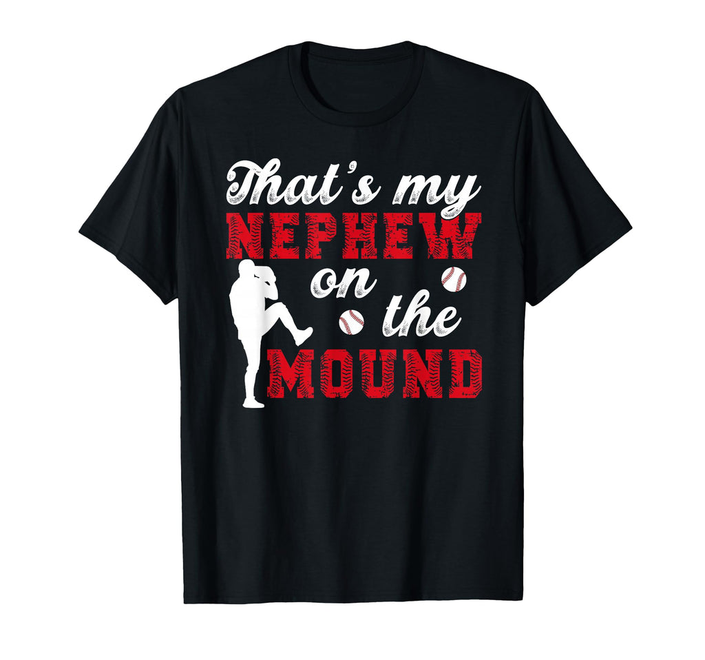Baseball Pitcher Aunt Proud Baseball T-Shirt - Graphic Print Unisex - T-Shirt, Sweatshirt, Hoodie