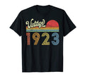 1923 Birthday Gift Born Made 1923 T-Shirt - Custom Art Print Men Women - T-Shirt, Sweatshirt, Hoodie