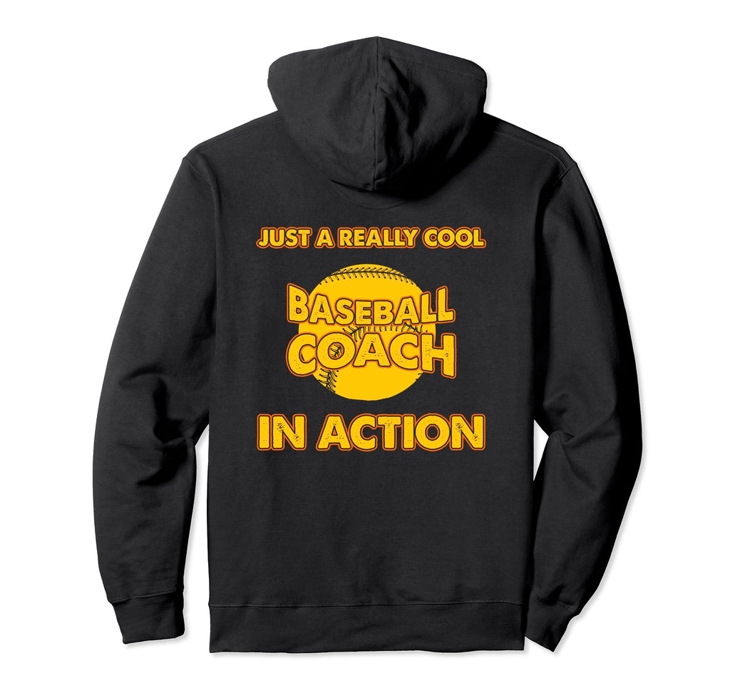 Baseball Coaching Trainer Training Hoodie - Streetwear Style for Adults - T-Shirt, Sweatshirt, Hoodie