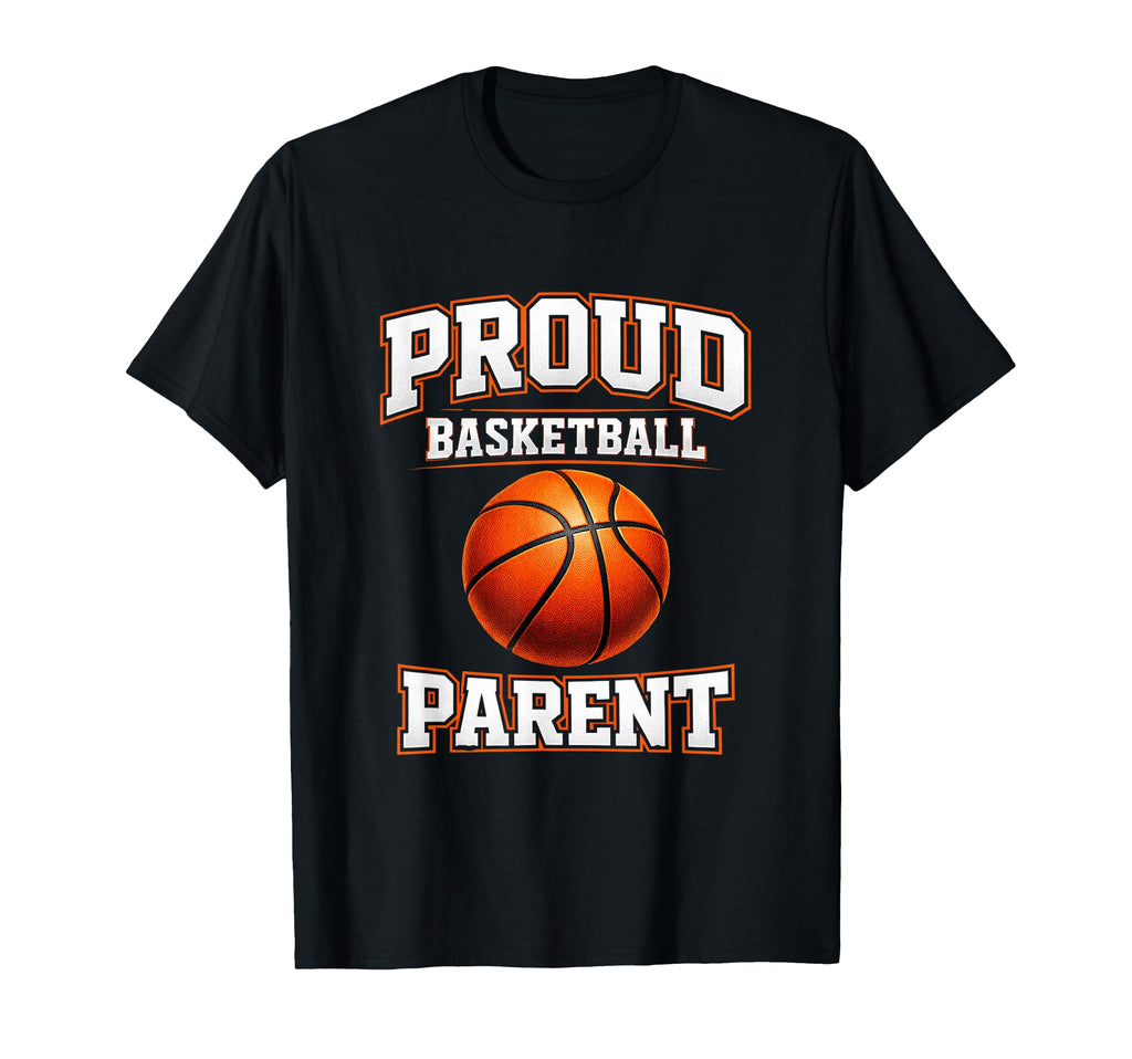 Basketball Parent Mom Game Day Team T-Shirt - Casual Everyday Wear Unisex - T-Shirt, Sweatshirt, Hoodie