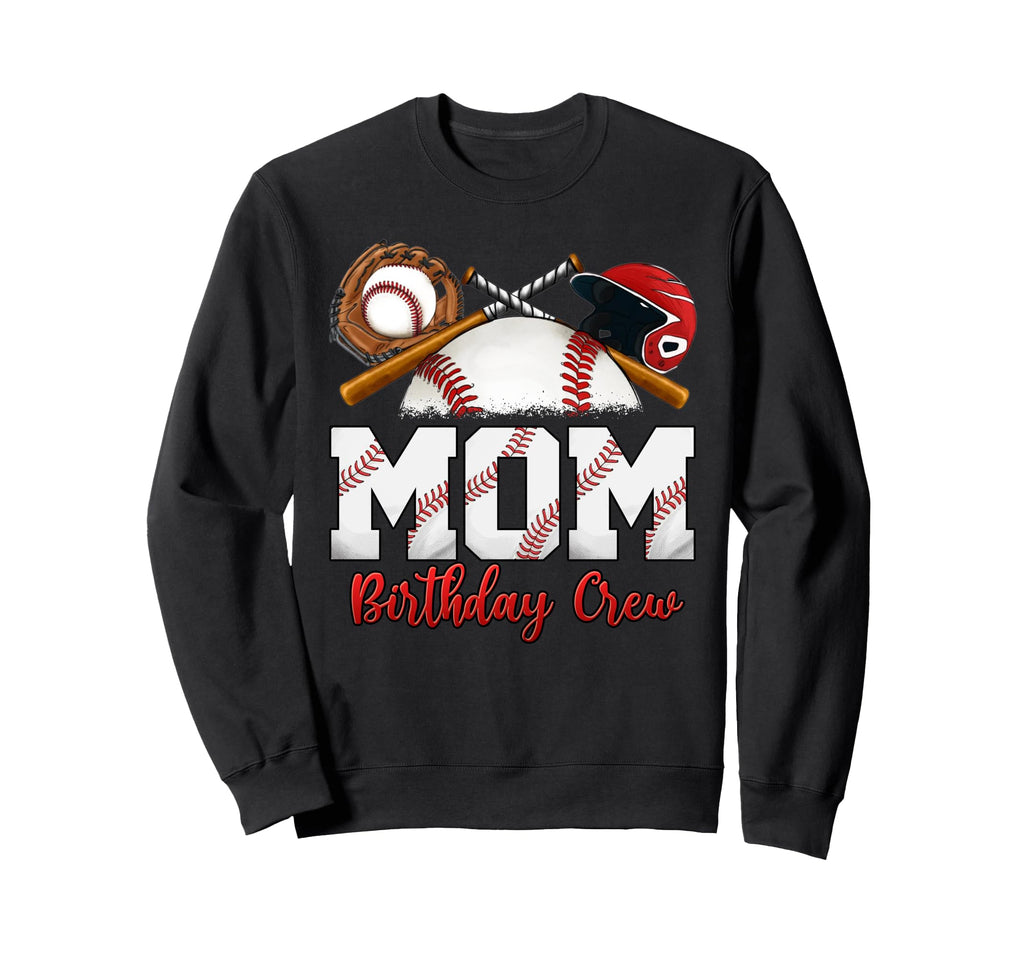 Baseball Birthday Party Sports Sweatshirt - Aesthetic Graphic Men Women - T-Shirt, Sweatshirt, Hoodie