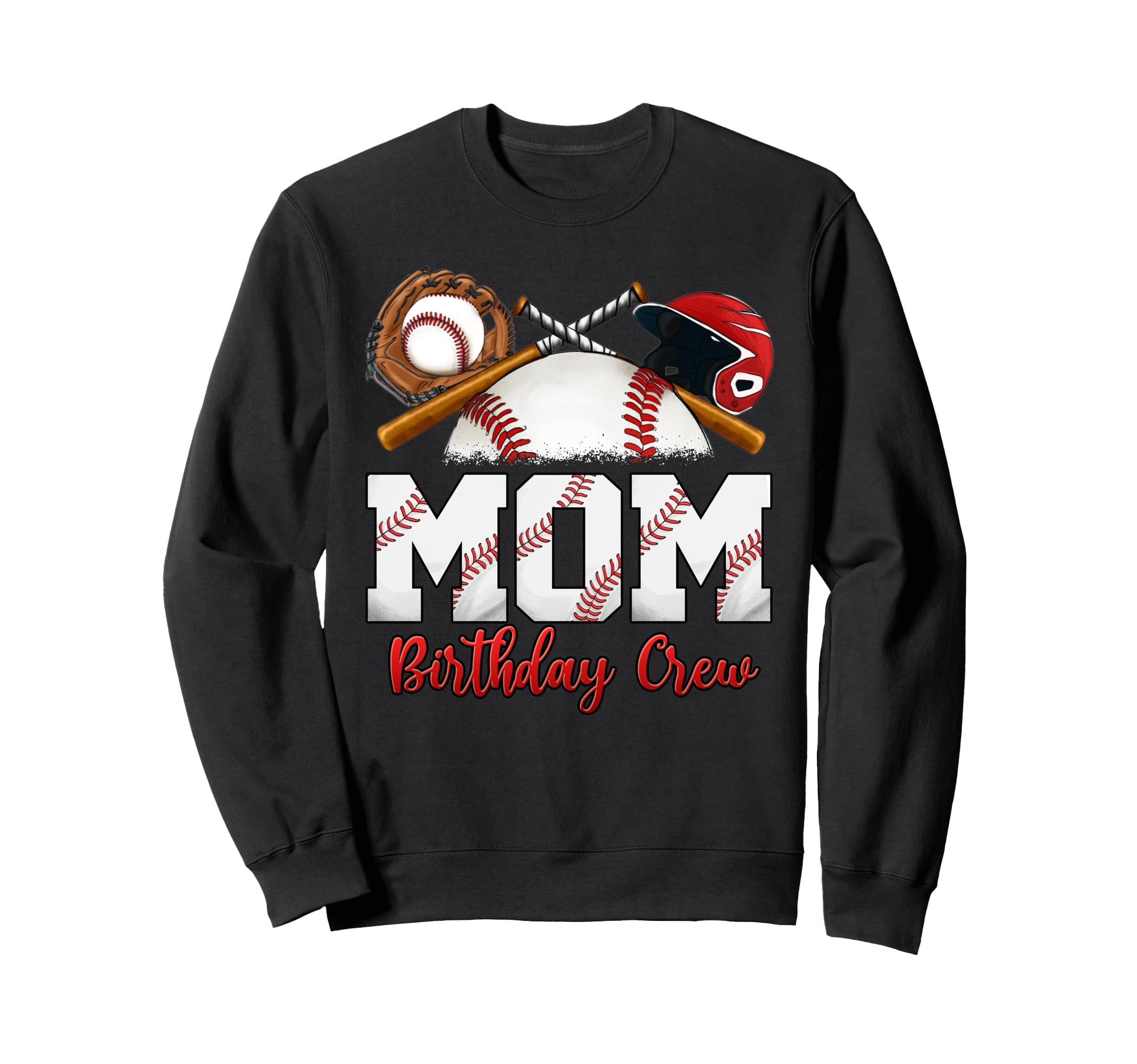 Baseball Birthday Party Sports Sweatshirt - Aesthetic Graphic Men Women - T-Shirt, Sweatshirt, Hoodie