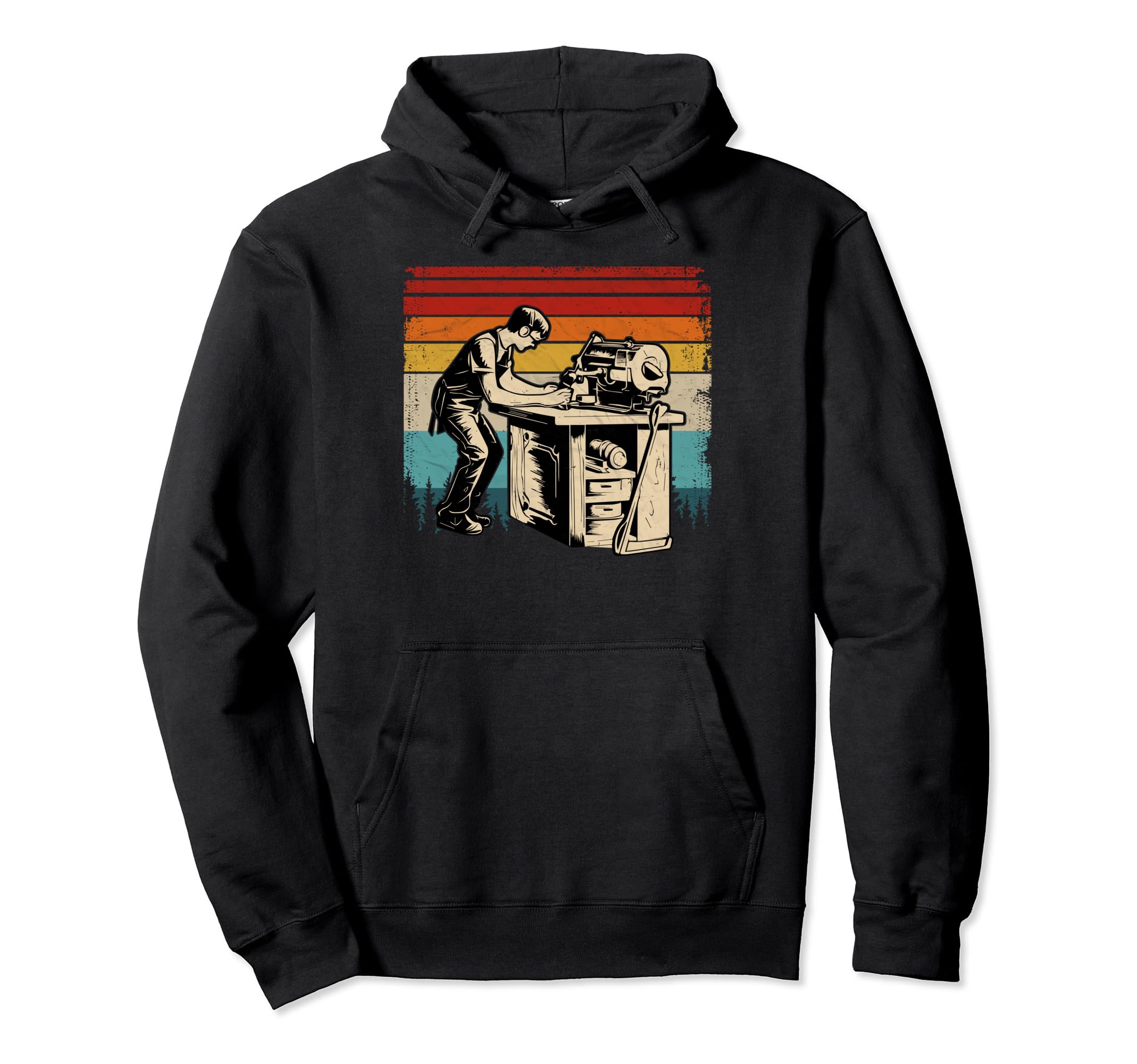 Carpenter Distressed Carpenter Hoodie - Casual Everyday Wear for Adults - T-Shirt, Sweatshirt, Hoodie