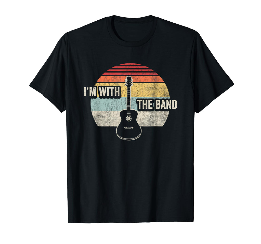 Im Band Acoustic Guitar T-Shirt - Minimalist Print for Adults - T-Shirt, Sweatshirt, Hoodie