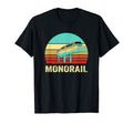 Sunset Monorail T-Shirt - Fun Novelty Design for Adults - T-Shirt, Sweatshirt, Hoodie