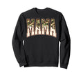 Mama Baseball Ice Cream Camo Sweatshirt - Aesthetic Graphic for Adults - T-Shirt, Sweatshirt, Hoodie