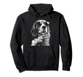 Beagle Drinking Iced Coffee Funny Dog Hoodie - Streetwear Style for Adults - T-Shirt, Sweatshirt, Hoodie