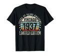 1937 T Shirts Funny 1937 Birthday T-Shirt - Trendy Graphic Men Women - T-Shirt, Sweatshirt, Hoodie