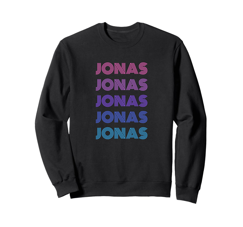 Funny Jonas First Given Name Pride Sweatshirt - Novelty Apparel Unisex - T-Shirt, Sweatshirt, Hoodie