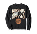 Fast Food Nostalgia Diner Fries Shakes Sweatshirt - Graphic Print Unisex - T-Shirt, Sweatshirt, Hoodie
