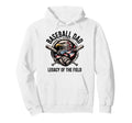 Patriotic Baseball Father Baseball Dad Hoodie - Unique Graphic for Adults - T-Shirt, Sweatshirt, Hoodie