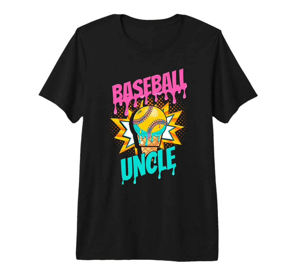 Mens Baseball Uncle Baseball Uncle T-Shirt - Casual Everyday Wear Unisex - T-Shirt, Sweatshirt, Hoodie