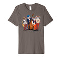 Cat Lover Cat Music Band Cats T-Shirt - Fun Novelty Design for Adults - T-Shirt, Sweatshirt, Hoodie