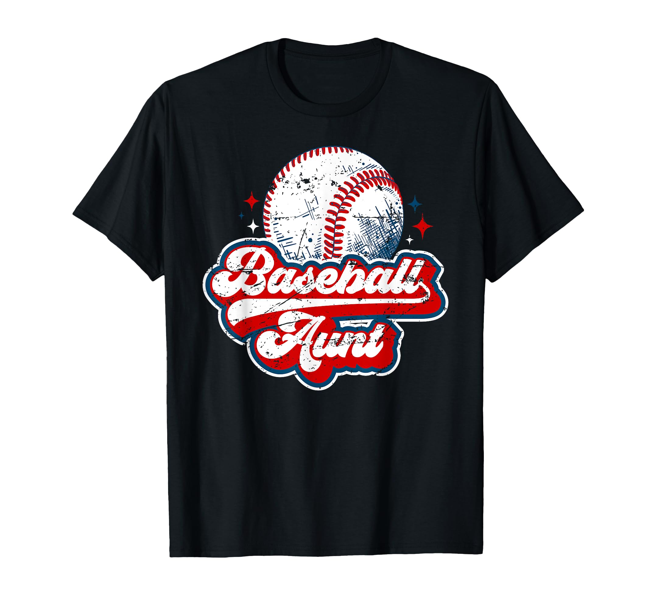 Baseball Aunt Baseball Player Auntie T-Shirt - Custom Art Print Unisex - T-Shirt, Sweatshirt, Hoodie