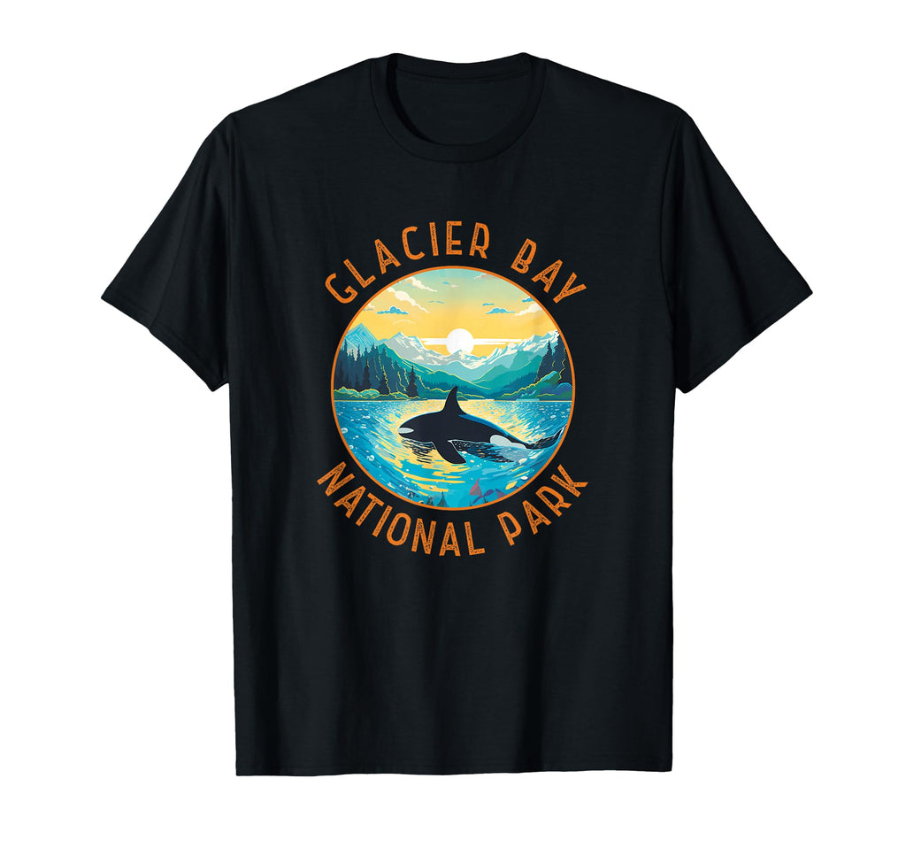 Glacier Bay National Park Whale T-Shirt - Casual Everyday Wear Men Women - T-Shirt, Sweatshirt, Hoodie