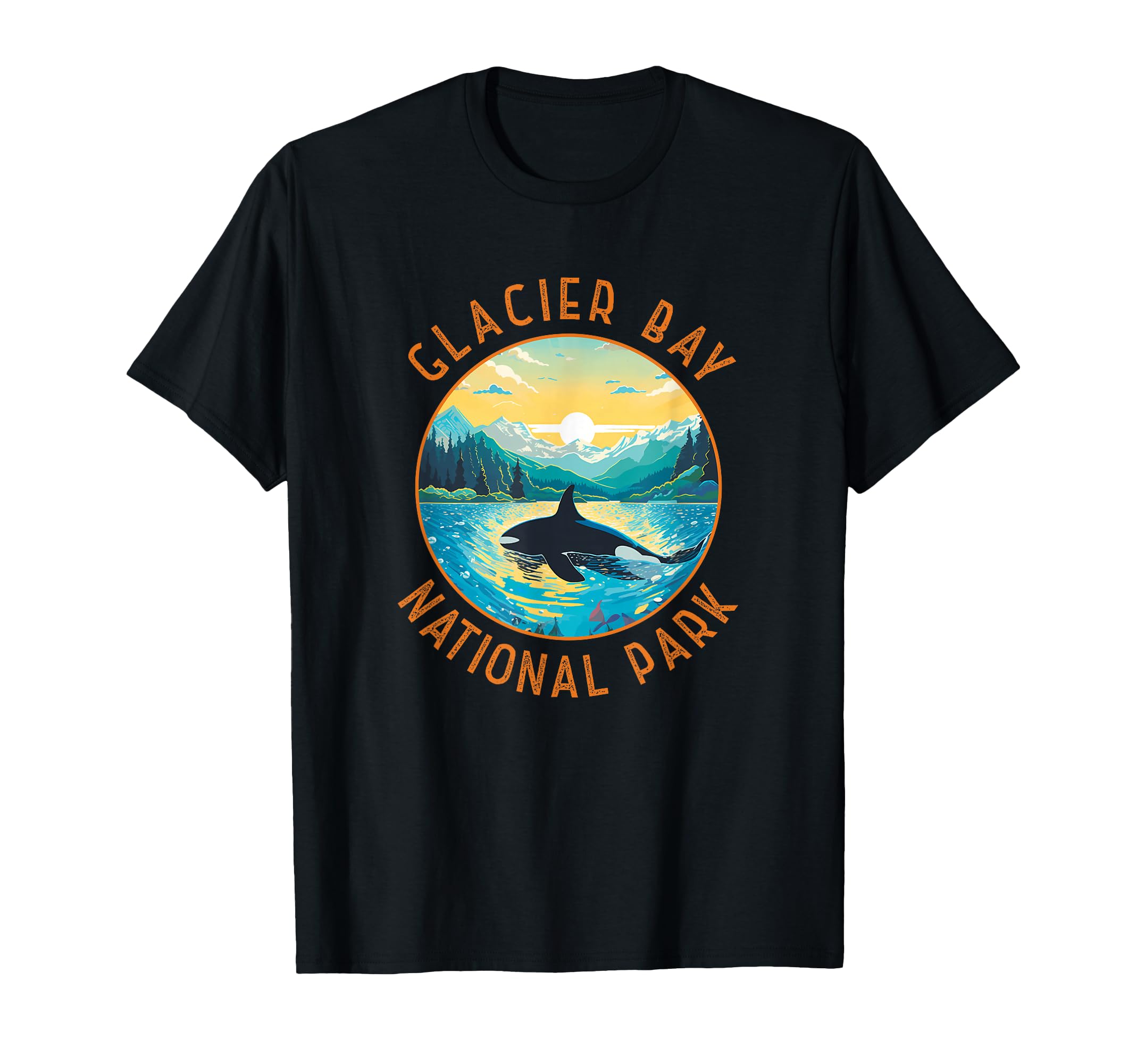 Glacier Bay National Park Whale T-Shirt - Casual Everyday Wear Men Women - T-Shirt, Sweatshirt, Hoodie