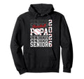 2026 Baseball Senior Papa Graduation Hoodie - Streetwear Style Men Women - T-Shirt, Sweatshirt, Hoodie