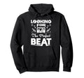 Looking Beat Tape Audio Cassette Hoodie - Fun Novelty Design Unisex - T-Shirt, Sweatshirt, Hoodie