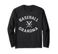 Funny Grandson Baseball Grandma Sweatshirt - Streetwear Style Unisex - T-Shirt, Sweatshirt, Hoodie