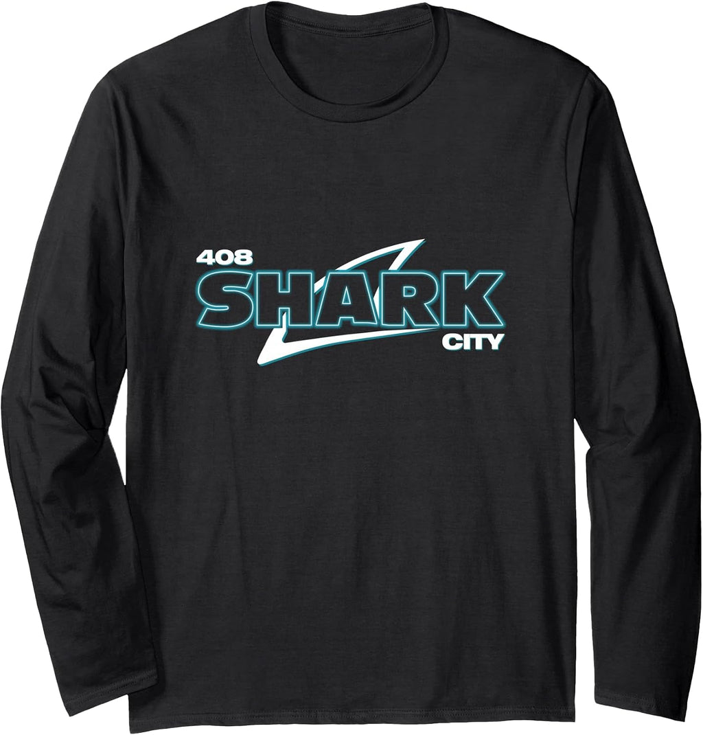 Shark City, San Jose Savages, Jo, 408, SJ - Adult & Kids T-Shirts, Sweatshirts & Hoodies apparel design preview 1