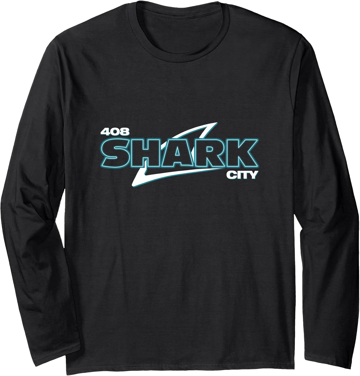 Shark City, San Jose Savages, Jo, 408, SJ - Adult & Kids T-Shirts, Sweatshirts & Hoodies apparel design preview 1