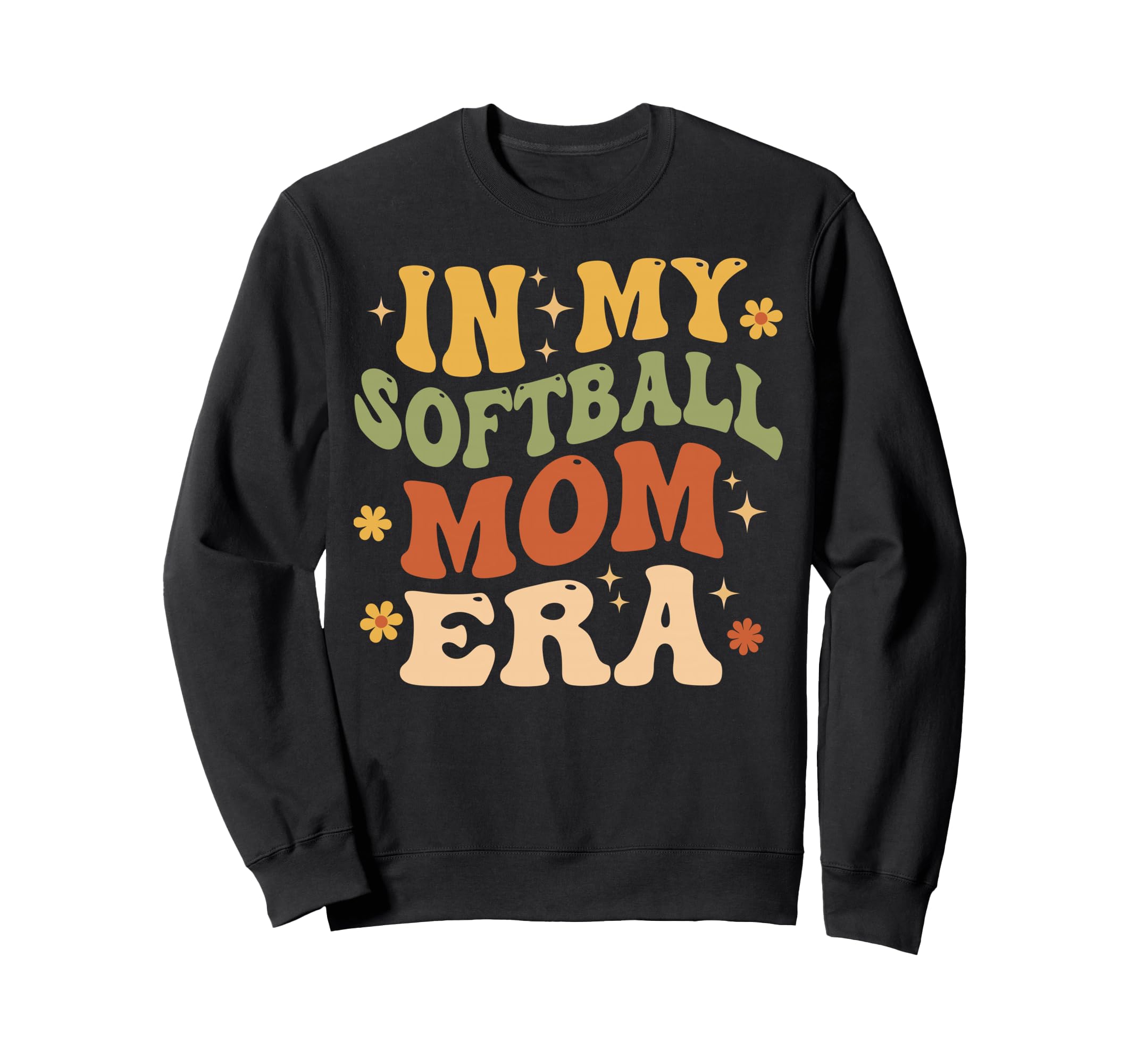 My Softball Mom Era Softball Mama Sweatshirt - Unique Graphic for Adults - T-Shirt, Sweatshirt, Hoodie