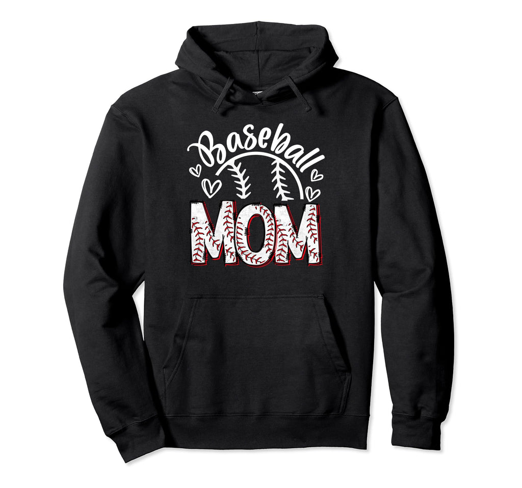Baseball Mom Baseball Mama Proud Senior Hoodie - Novelty Apparel Unisex - T-Shirt, Sweatshirt, Hoodie