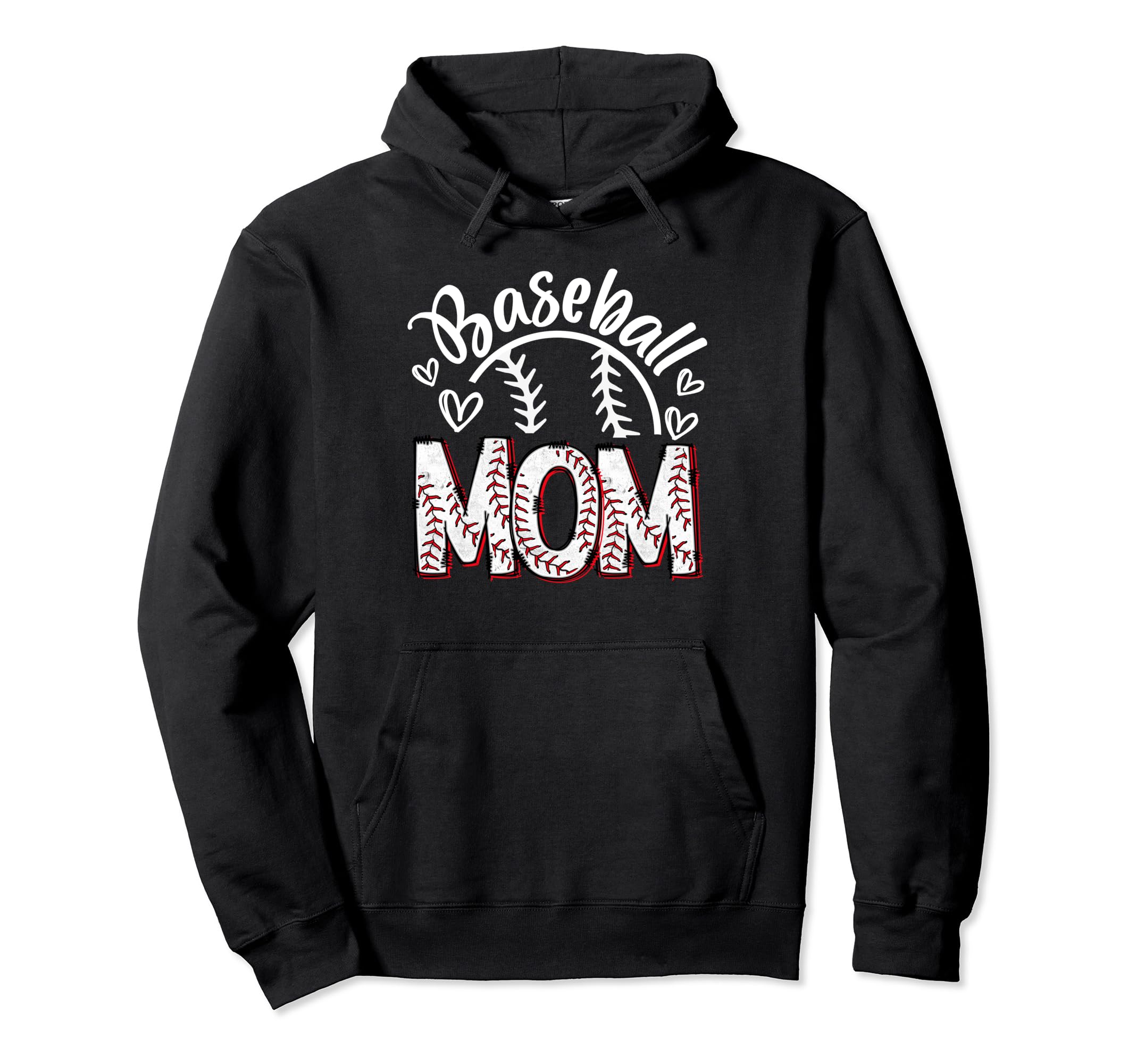 Baseball Mom Baseball Mama Proud Senior Hoodie - Novelty Apparel Unisex - T-Shirt, Sweatshirt, Hoodie