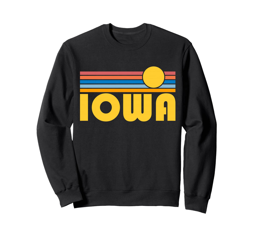 Iowa Sunset Iowa Sweatshirt - Casual Everyday Wear for Adults - T-Shirt, Sweatshirt, Hoodie