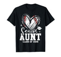 Senior Aunt Class 2026 Baseball T-Shirt - Novelty Apparel Men Women - T-Shirt, Sweatshirt, Hoodie