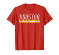 Houston Texas Weathered Stripe T-Shirt - Casual Everyday Wear for Adults - T-Shirt, Sweatshirt, Hoodie
