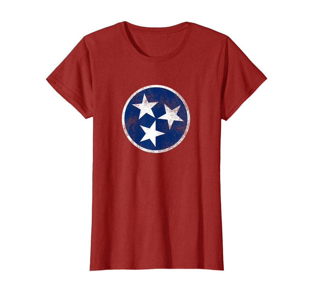 Tennessee Flag Tristar Logo T-Shirt - Streetwear Style for Adults - T-Shirt, Sweatshirt, Hoodie