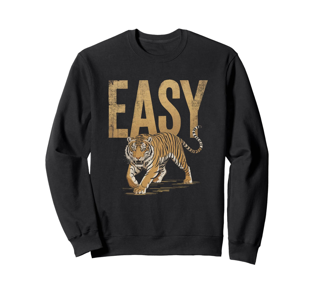 Indie Boho Tiger Sweatshirt - Fun Novelty Design for Adults - T-Shirt, Sweatshirt, Hoodie
