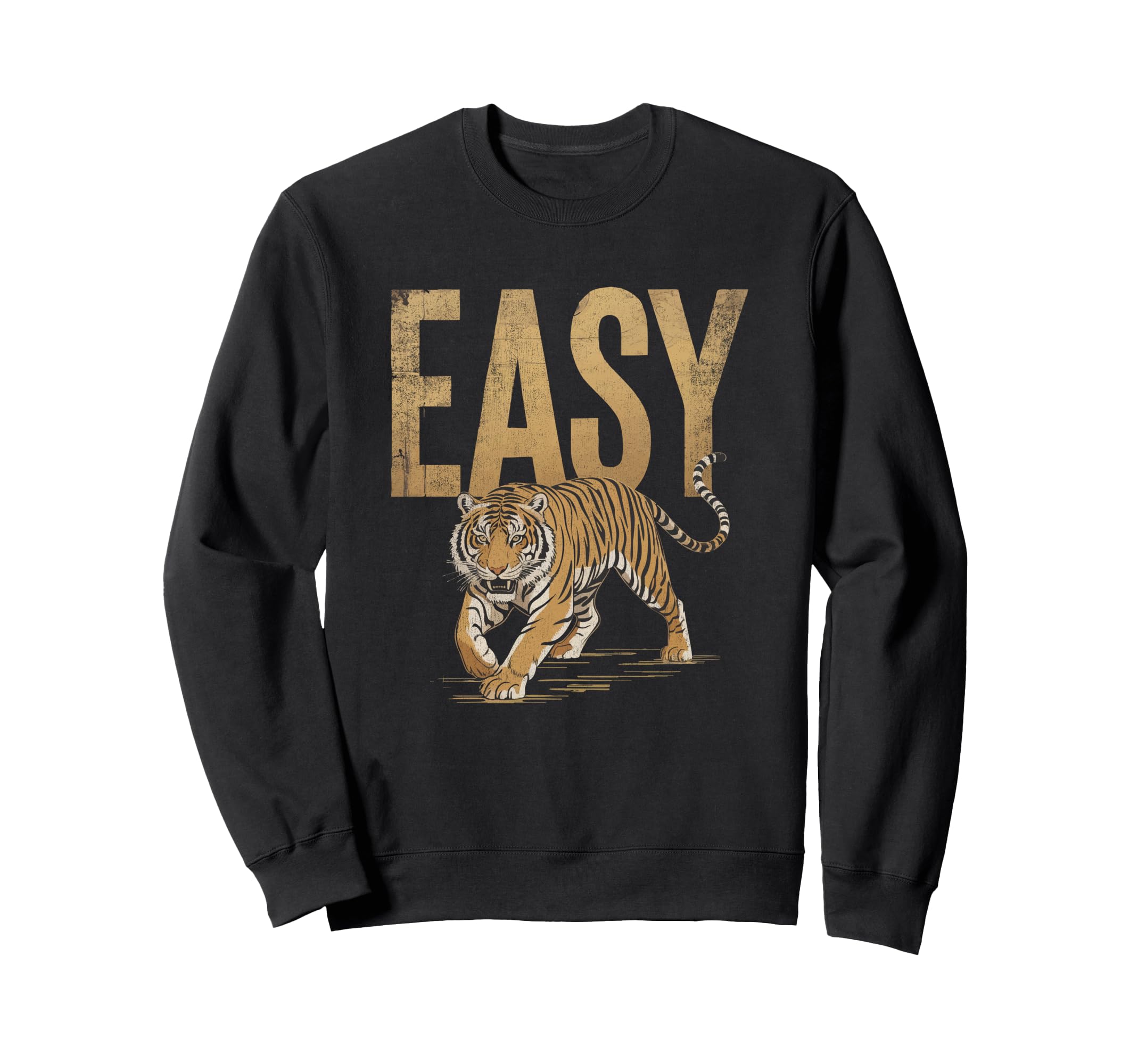 Indie Boho Tiger Sweatshirt - Fun Novelty Design for Adults - T-Shirt, Sweatshirt, Hoodie