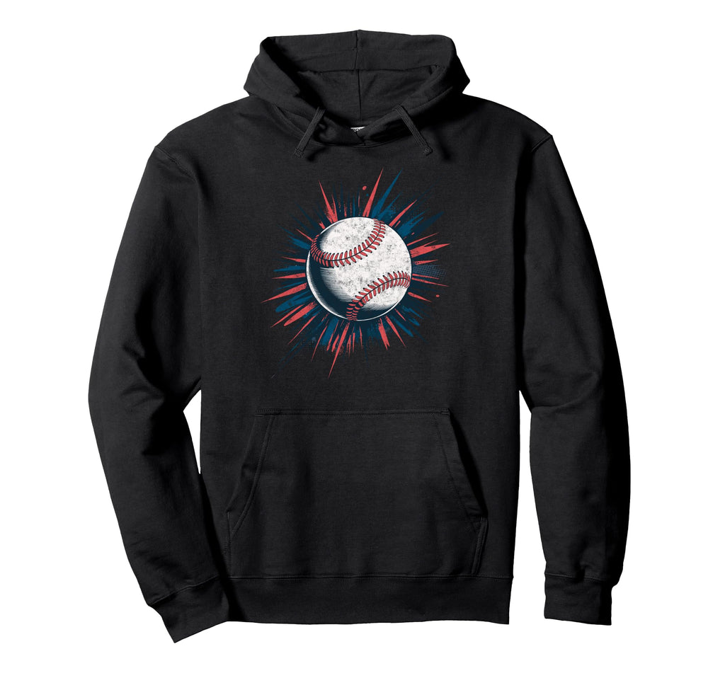 Baseball Ball Player Coach Dad Sport Fan Hoodie - Custom Art Print Unisex - T-Shirt, Sweatshirt, Hoodie