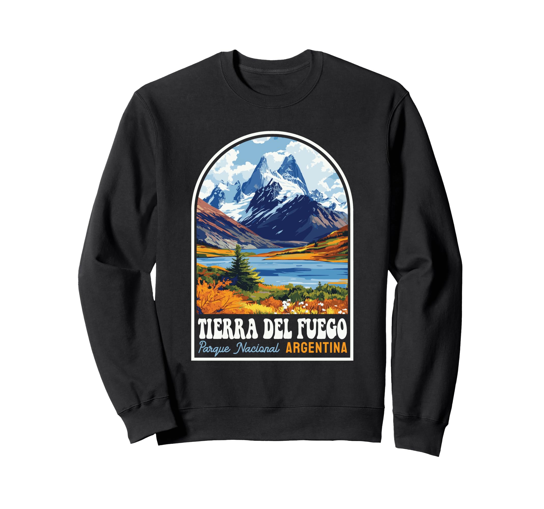 Tierra Del Fuego National Park Sweatshirt - Trendy Graphic for Adults - T-Shirt, Sweatshirt, Hoodie