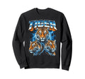Tiger 80S Funny Tiger Animal 90S Sweatshirt - Unique Graphic for Adults - T-Shirt, Sweatshirt, Hoodie