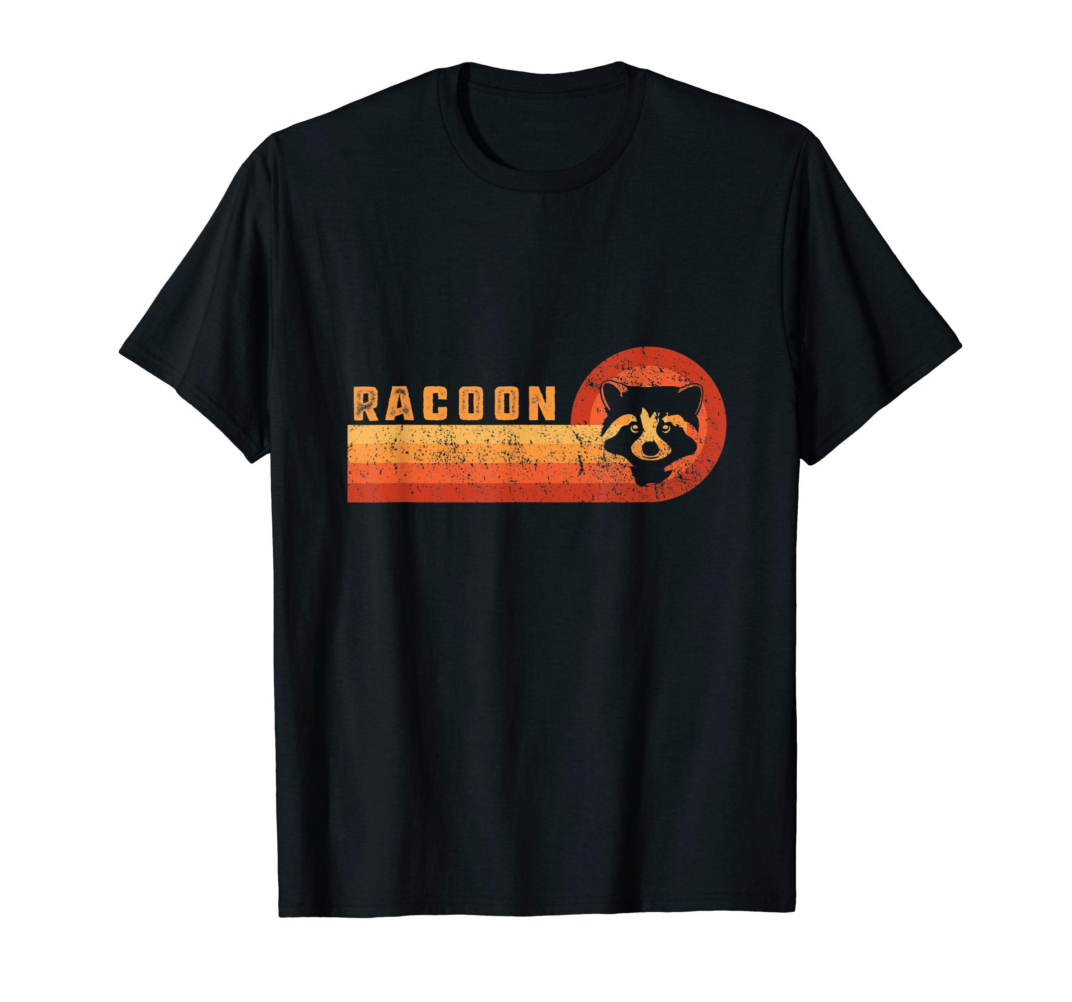 Racoon Sunset Raccoon Lover T-Shirt - Graphic Print Unisex - T-Shirt, Sweatshirt, Hoodie