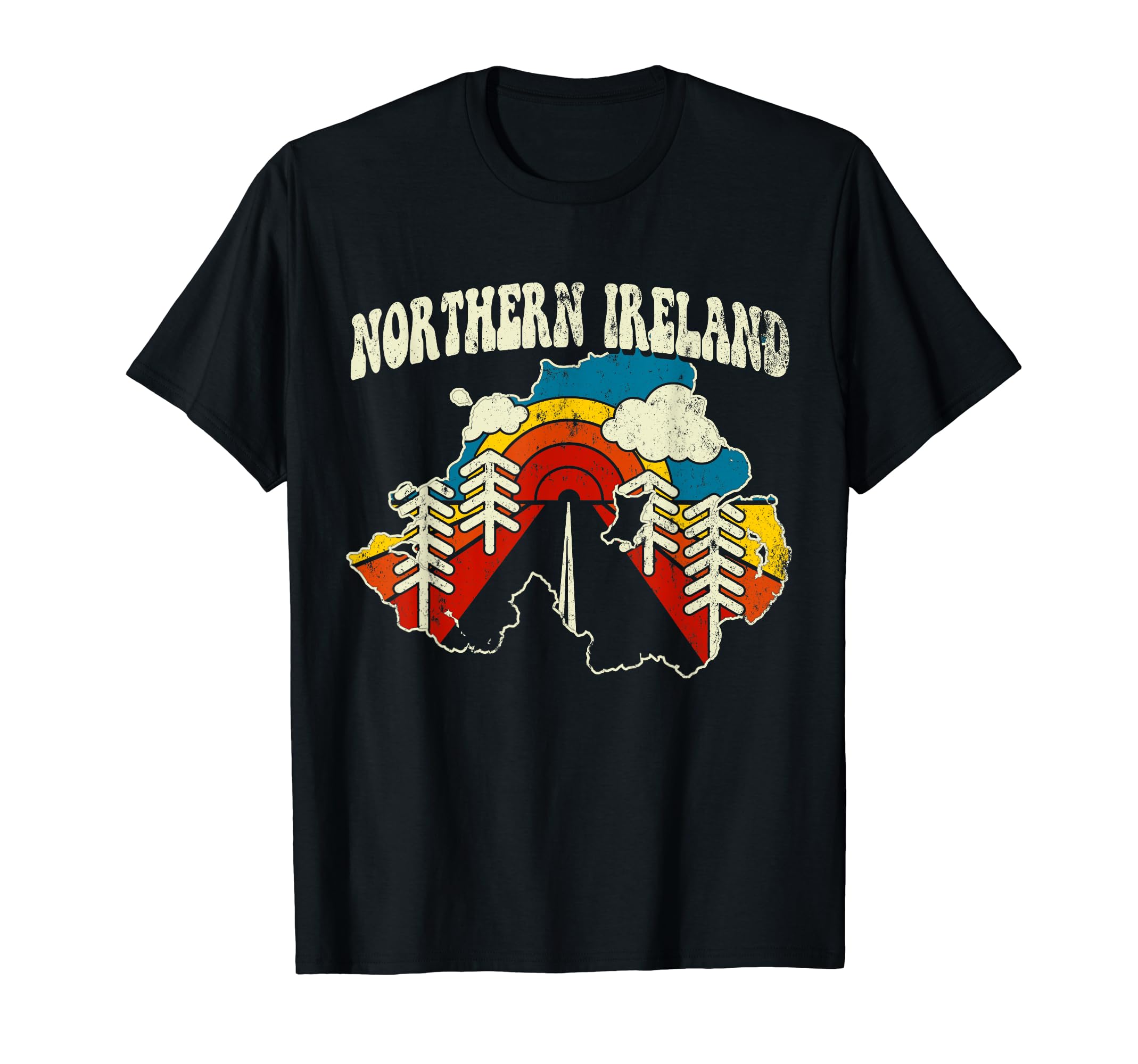 Northern Ireland Irish Country Rainbow T-Shirt - Streetwear Style Unisex - T-Shirt, Sweatshirt, Hoodie