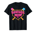 Baseball Mom Mama Funny Mothers Day T-Shirt - Fun Novelty Design Men Women - T-Shirt, Sweatshirt, Hoodie