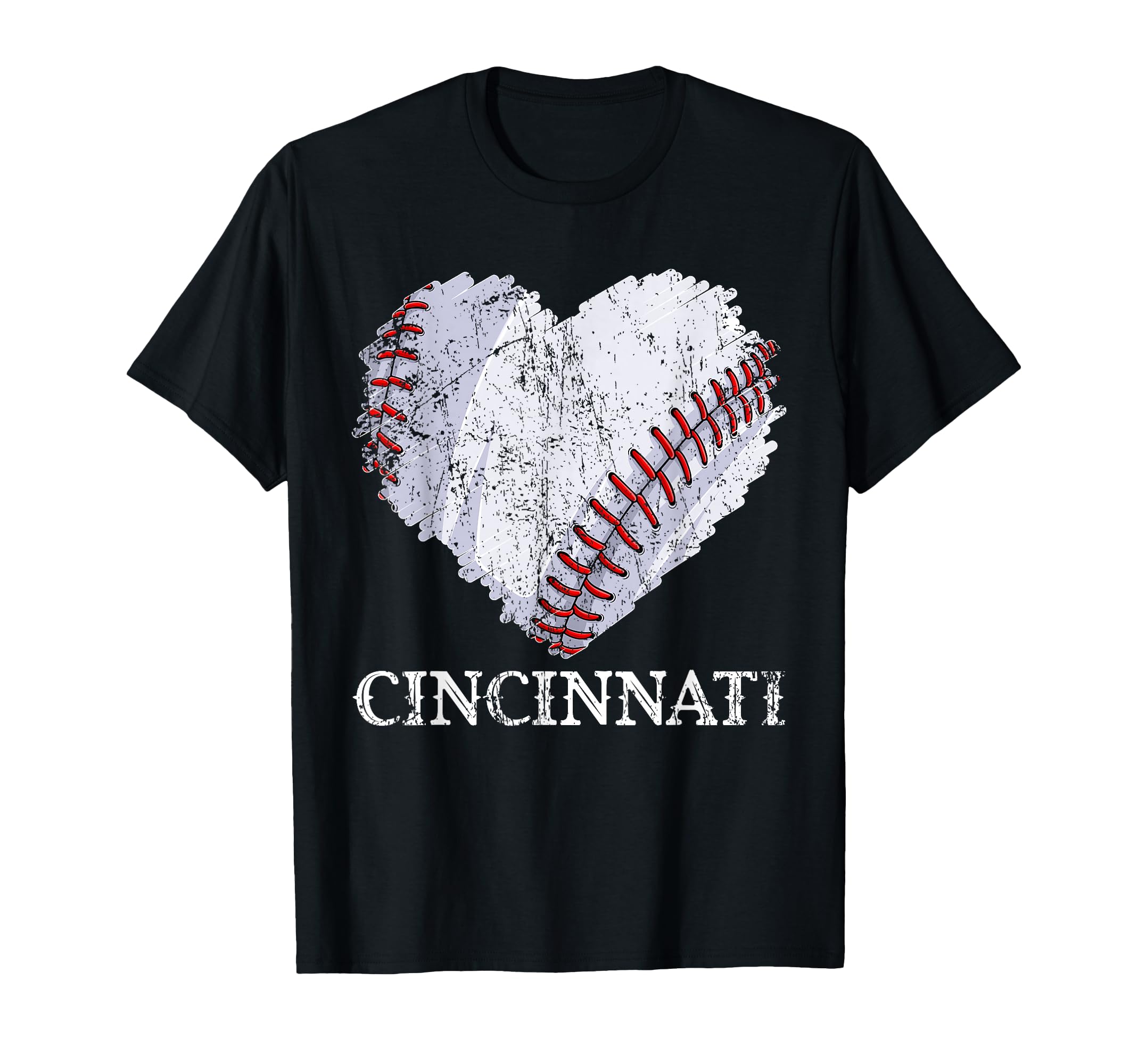 Cincinnati Baseball Lover Game Day T-Shirt - Novelty Apparel Men Women - T-Shirt, Sweatshirt, Hoodie